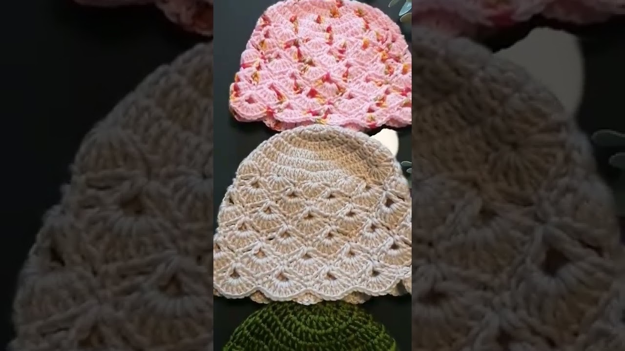 Crochet cute baby hat