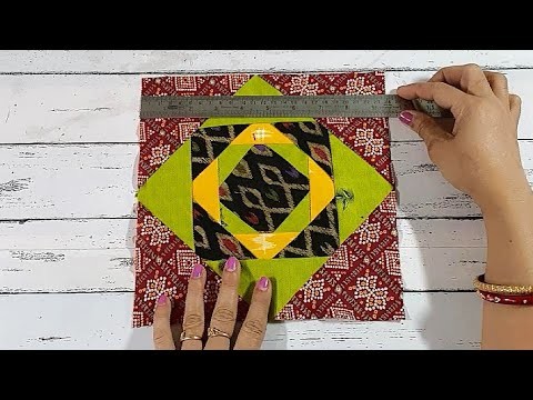 Extremely Easy Technique To Make Patch Work Bag | DIY Wristlet Hand Bag | Purse