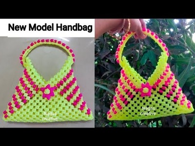 New Model Beads Handbag  [purse] Making Tutorial for Beginners