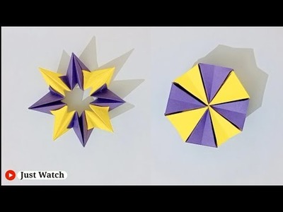Orgami Magic circle firework | Easy Paper Craft - Paper Craft