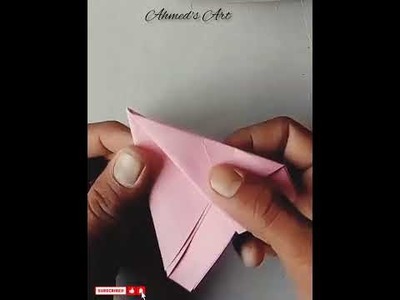 Amazing paper craft making flight। Ahmed's Art #shorts #craftideas #viralcraft।