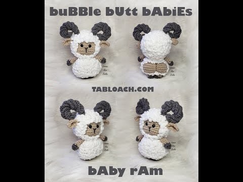 BUBBLE BUTT BABY RAM SHEEP