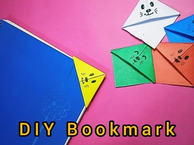 How to make a bookmark|| DIY bookmark||Corner bookmark||Bookmark making||origami