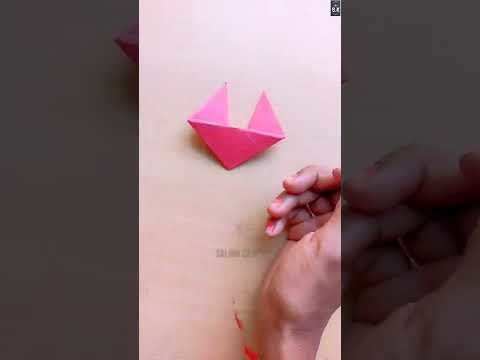 How to make origami fox#diy