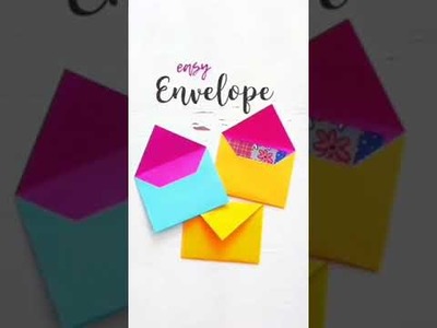 How to make paper envelope ????|| massage file|| #shorts #craft