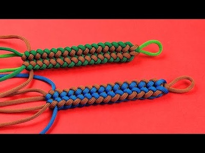 How to tie easy knot pattern # Paracord.Macrame #41
