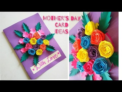 Mother's Day Card. Paper Craft| Handmade card for mother's day ❤️