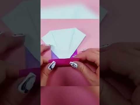Paper Butterfly - DIY BEAUTIFUL THINGS IN 5 MINUTES FOR YOU - Cute Things To Do When You're Bored