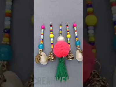 Unique designer necklace handmade jewelry design made it home | creative ideas #shorts