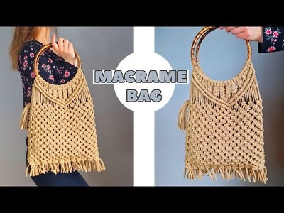 How to make a bag | Macrame Bag Tutorial | torba ze sznurka | jak zrobić | torba z makramy