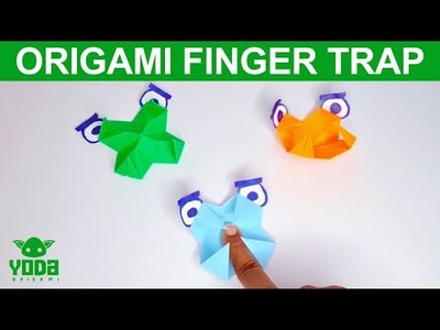 How To Make an Origami Finger Trap - Easy And Step By Step Tutorial