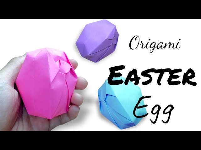 Origami Easter Egg - How to make Egg for Easter step by step