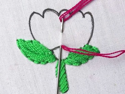 So cute flower embroidery designs - new all over hand embroidery designs for dresses - satin stitch