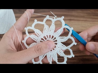 BEAUTİFUL ???? super easy crochet motif knitting pattern online tutorial for beginners TIĞ İŞİ MOTİF