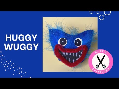 How to make Huggy Wuggy | DIY | Easy Tutorials |Stop motion