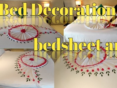Bedroom decorating ideas for surprised || rose petals decoration ideas || #arlove106