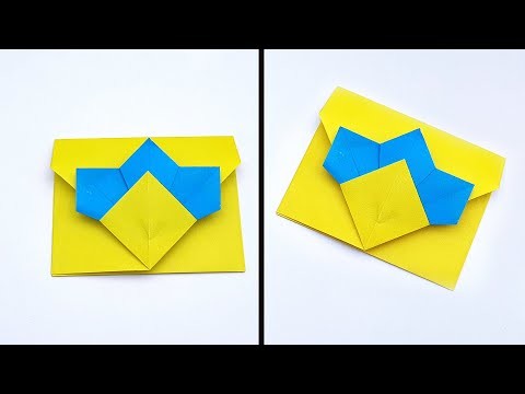 Birthday Paper Envelope Making With Paper | Easy Origami Envelope Making Tutorial | Paper Origami