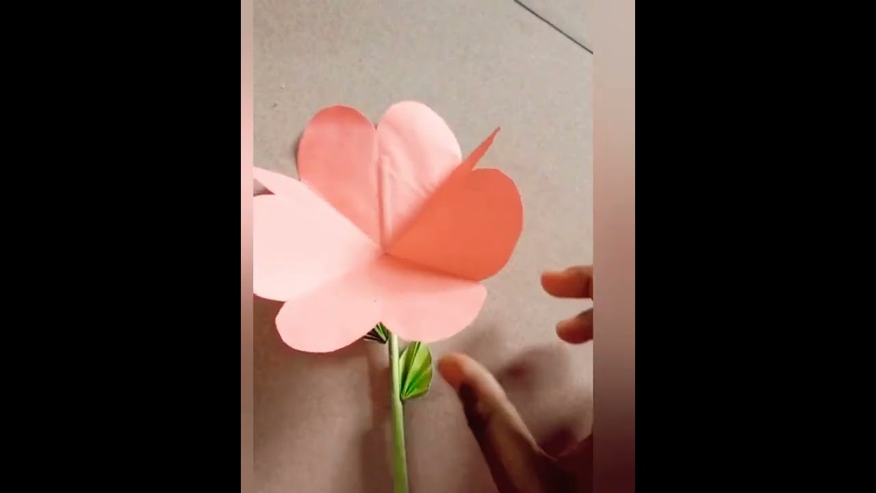 #DIY paper eid card #diy paper flower eid card