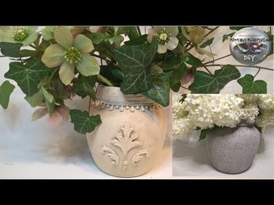 Jak łatwo zrobić wazon ze słoika - Pomysły Plastyczne DiY