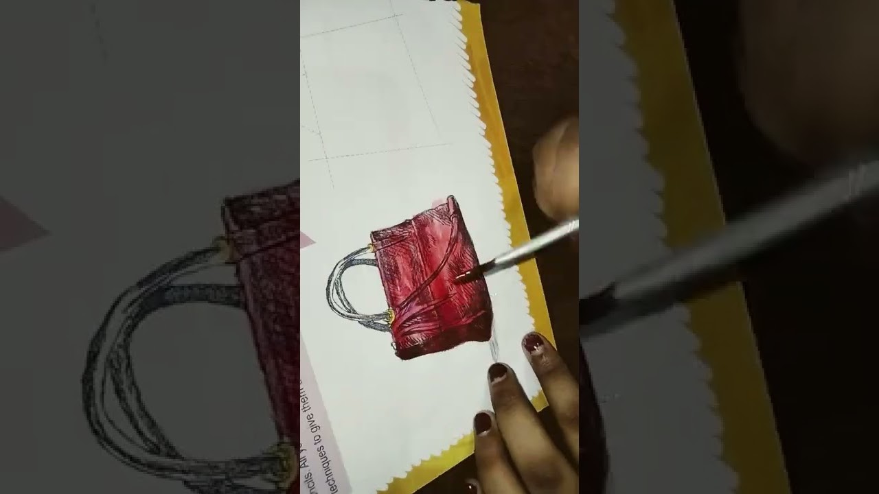 Satisfying paper bag colouring