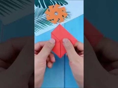 Flying boomerang with paper???? #papercraft #papercrafts #shorts #boomerang #youtubeshorts #veryeasy