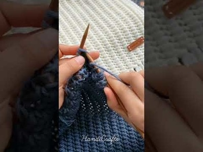 How to Knit for Beginners  Pros #26 Easy Knitting Easy Crochet Design Shorts