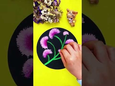 How to make a paper out of many flowers and animals029
