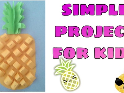 Simple School Project for kids. easy crafts. diy crafts. simple crafts #reuse #diy