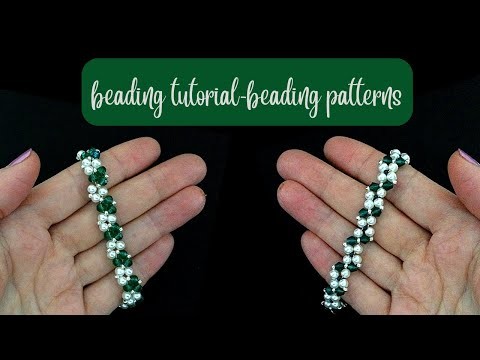 Beading tutorial. Very easy beading patterns. DIY Jewelry
