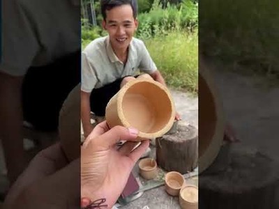 Cool Boy Made Bamboo To Something #DIY #966