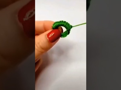 Flower trick on finger