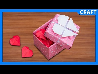 How To Make an Origami Heart Box With Lid