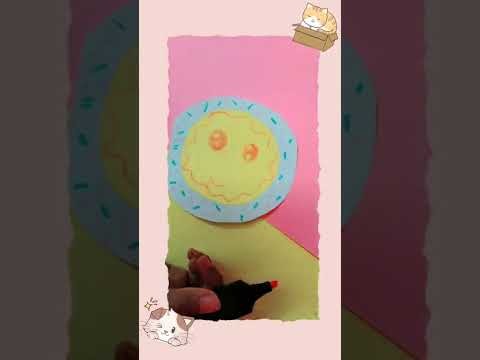 Mother's day craft|| Handmade Donut card for Mother's day (day 4) mother's day crafts#subscribe now