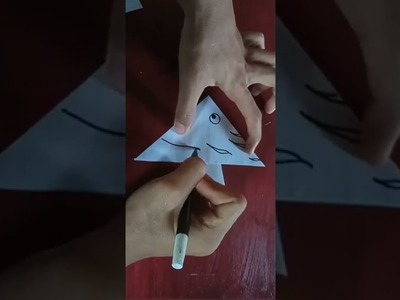 Origami fish easy step by step @short ikan kertas dari akuarium