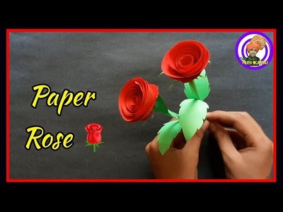 Rose Origami | How to make a paper Rose | How to fold a paper Rose | DIY Rose | easy Paper flowers
