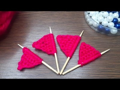 Super Easy Flower Craft Idea With Toothpick |short Flower tutorial