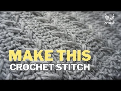 Free Tunisian crochet stitch pattern - silver spruce