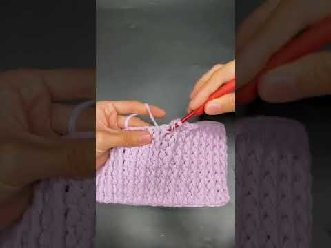 How to Knit for Beginners  Pros #38 Easy Knitting Easy Crochet Design Shorts