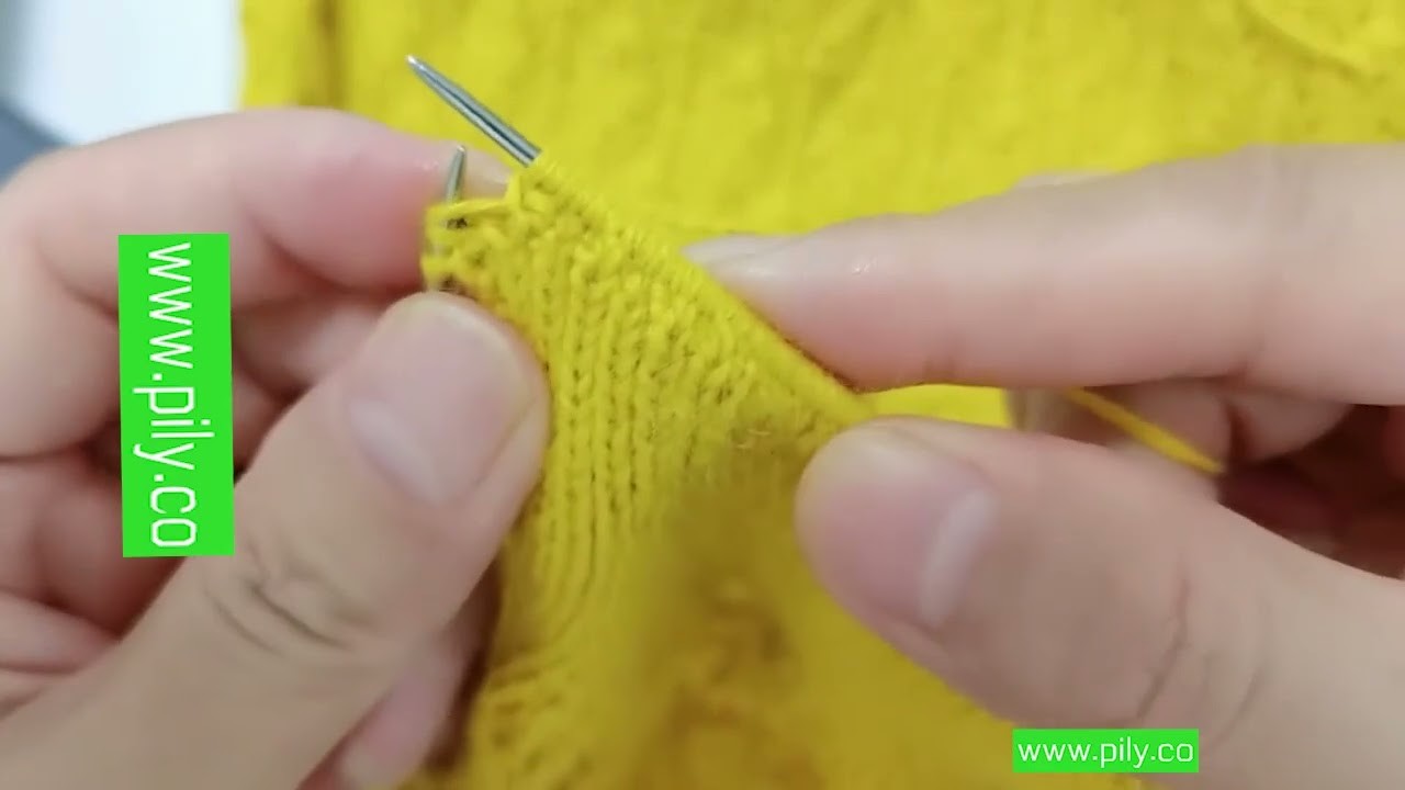 How to make a chunky knit sweater - knitting the chunky knit cardigan, sleeve cuff tutorial