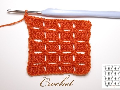 Patterns crochet. 6. How to crochet step by step. Crochet tutorial. Como tejer crochet. DIY