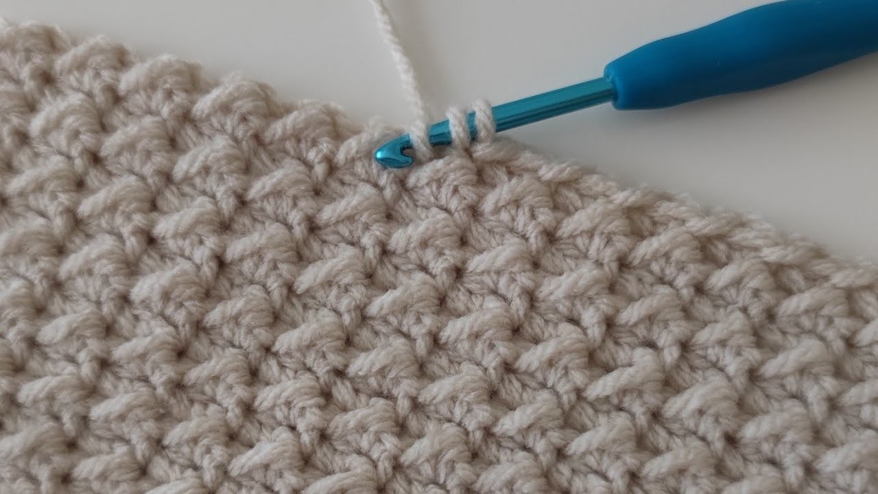 TIĞ İŞİ BEBEK BATTANİYESİ ÖRGÜ MODELi. easy crochet baby blanket. YENİ ÖRGÜ BATTANİYE MODELLERİ