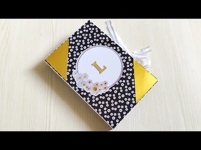 Zig Zag Scrapbook Tutorial | According Album  | Multi Fold Card Scrapbook Ideas | Handmade Gift