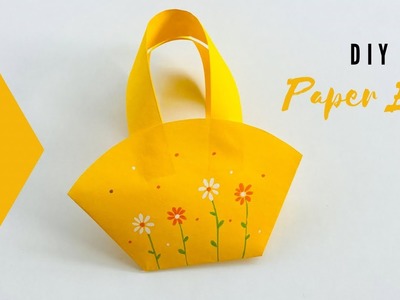 DIY Paper Gift Bag | Teachers Day Gift Ideas | Easy DIY Paper Crafts | Paper Handbag
