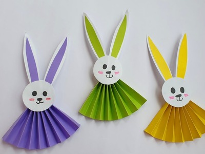 Easter Craft Ideas | Paper Rabbit | DIY paper crafts easy | How to Make Paper Rabbit!!