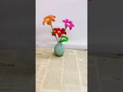 Easy Craft Ideas For Home Decor | Reuse Waste material | Craft Flower |  DIY #5680