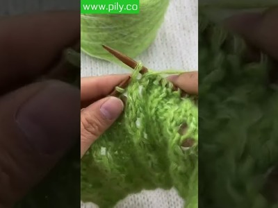 Easy knitting stitch - little knitting stitch  ???? - easy knitting patterns
