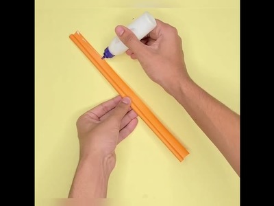 Easy Paper Gun that shoots with paper bullets | paper craft |#shorts