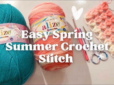 FABULOUS ????????VERY EASY #1 Crochet Stitch ????