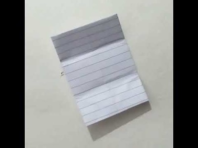 Father's day gift card without glue and scissors.notebook paper crafts#shorts #youtubeshorts#viral