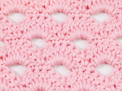 How to Crochet the Arcade Stitch - Easy Blanket Stitch